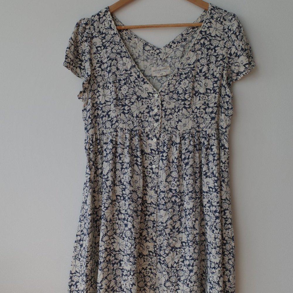 Floral Cotton Summer Dress